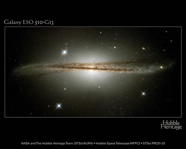 Galaxia del Sombrero. Tomada de  nssdc.gsfc.nasa.gov