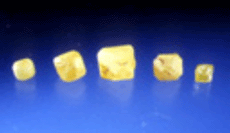 Diamantes artificiales de uso en la industria y joyera