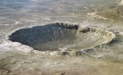 Crater de impacto meteortico, Barringer (Arizona)