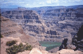 Gran Can del Colorado. Rocas sedimentarias estratificadas.