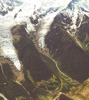 Valles glaciares en forma de U