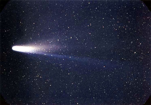El cometa Halley.